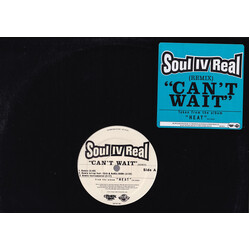 Soul For Real Can't Wait Remix Vinyl 12" USED