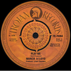 Marcia Griffiths / Lloyd Charmers / The Charmers Play Me / Going In Circles Vinyl 7" USED