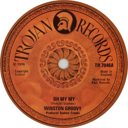 Winston Groovy Oh My My Vinyl 7" USED