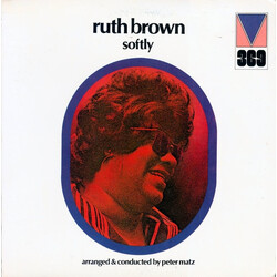 Ruth Brown Softly Vinyl LP USED