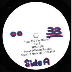 Lil' J Trax For The Masses Vinyl 12" USED