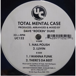 Dave "Rockin" Duke Total Mental Case Vinyl 12" USED