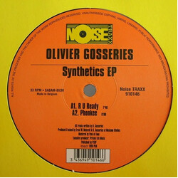 Olivier Gosseries Synthetics EP Vinyl 12" USED