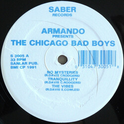 Armando / The Chicago Bad Boys The Chicago Bad Boys USED VINYL 12INCH 33 S RPM