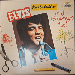 Elvis Presley Elvis Sings For Children And Grownups Too! Vinyl LP USED