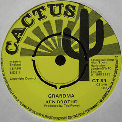 Ken Boothe / Tradition All Stars Grandma / Dub Vinyl 7" USED