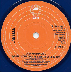 Labelle Lady Marmalade Vinyl 7" USED