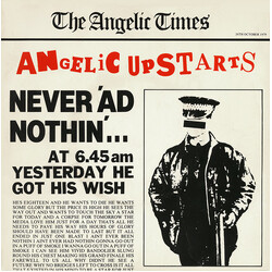 Angelic Upstarts Never 'Ad Nothin' Vinyl 7" USED