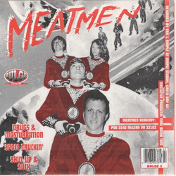 Meatmen / Boris The Sprinkler Drugs & Masturbation / True Grit Vinyl 7" USED