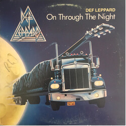 Def Leppard On Through The Night Vinyl LP USED