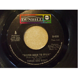 Three Dog Night Never Been To Spain Vinyl 7" USED