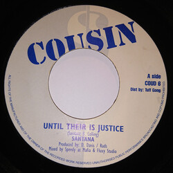 Santana (2) Until Their Is Justice Vinyl 7" USED