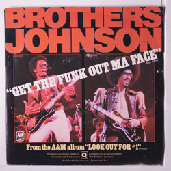 Brothers Johnson Get The Funk Out Ma Face / Tomorrow Vinyl 7" USED