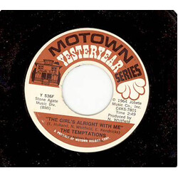 The Temptations The Girl's Alright With Me / I'll Be In Trouble Vinyl 7" USED