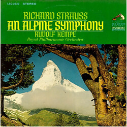 Rudolf Kempe / Royal Philharmonic Orchestra / Richard Strauss An Alpine Symphony Vinyl LP USED