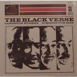 Langston Hughes The Black Verse: 12 Moods For Jazz Vinyl LP USED