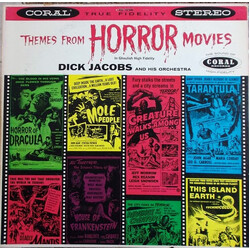 Dick Jacobs Orchestra Themes From Horror Movies Vinyl LP USED