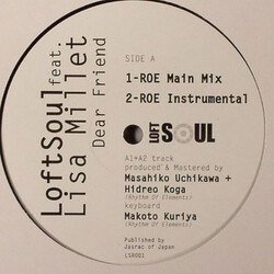 Loftsoul / Lisa Millett Dear Friend Vinyl 12" USED