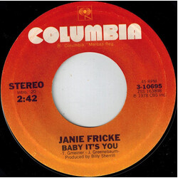 Janie Fricke Baby It's You USED VINYL 7INCH 45 RPM SINGLE STEREO