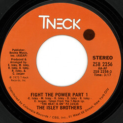 The Isley Brothers Fight The Power USED VINYL 7INCH SINGLE STEREO
