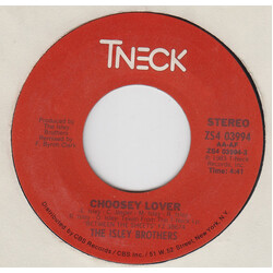 The Isley Brothers Choosey Lover USED VINYL 7INCH 45 RPM SINGLE STEREO