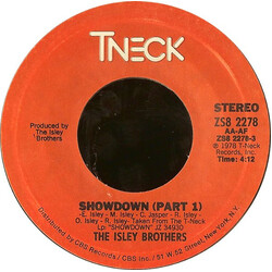 The Isley Brothers Showdown USED VINYL 7INCH 45 RPM SINGLE