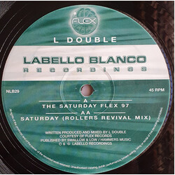 L Double The Saturday Flex 97 / Saturday (Rollers Revival Mix) Vinyl 12" USED