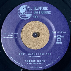 Sharon Jones & The Dap-Kings Don't Wanna Lose You Vinyl 7" USED
