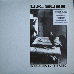 UK Subs Killing Time Vinyl LP USED