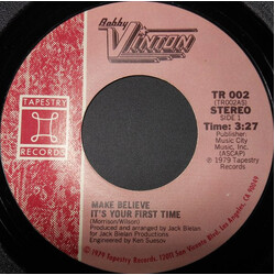 Bobby Vinton Make Believe It's Your First Time Vinyl 7" USED