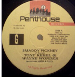 Tony Rebel / Wayne Wonder Smaddy Pickney USED VINYL 12INCH 45 RPM