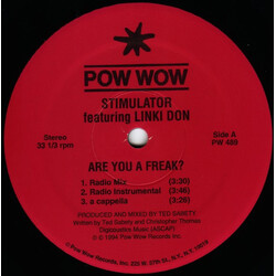 Stimulator (4) / Linki Don Are You A Freak? Vinyl 12" USED