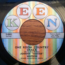 Johnny Guitar Watson One Room Country Shack / Gangster Of Love Vinyl 7" USED