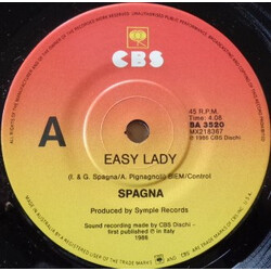 Ivana Spagna Easy Lady Vinyl 7" USED