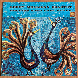 Gerry Mulligan Quartet Reunion With Chet Baker Vinyl LP USED
