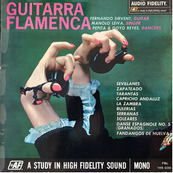 Fernando Sirvent / Manolo Leiva / Pepa Reyes / Goyo Reyes Guitarra Flamenca Vinyl LP USED
