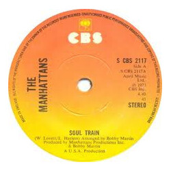 Manhattans Soul Train Vinyl 7" USED