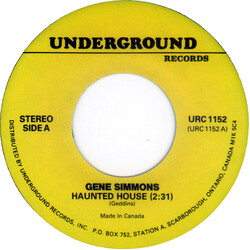 Gene Simmons (2) / Jerry Jaye Haunted House / Hello Josephine USED VINYL 7INCH 45 RPM