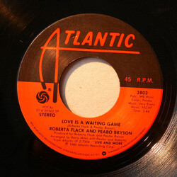 Roberta Flack / Peabo Bryson Love Is A Waiting Game / More Than Everything Vinyl 7" USED