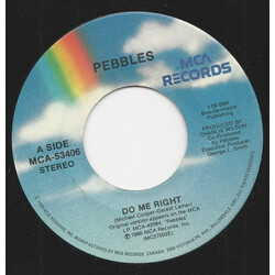 Pebbles Do Me Right Vinyl 7" USED
