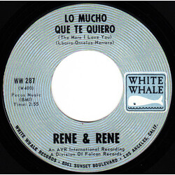 Rene & Rene Lo Mucho Que To Quiero (The More I Love You) / Mornin' USED VINYL 7INCH 45 RPM