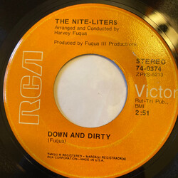 The Nite-Liters Down And Dirty / Con-Funk-Shun Vinyl 7" USED