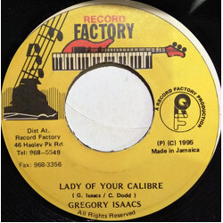 Gregory Isaacs Lady Of Your Calibre / Version Vinyl 7" USED