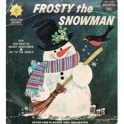 Peter Pan Players And Orchestra Frosty The Snowman Vinyl 7" USED