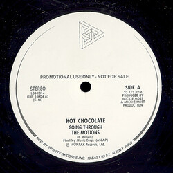 Hot Chocolate Going Through The Motions Vinyl 12" USED