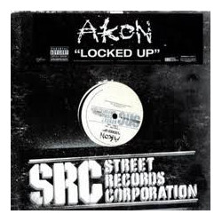 Akon Locked Up Vinyl 12" USED