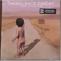 Taking Back Sunday Where You Want To Be Vinyl LP USED