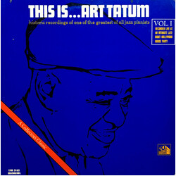 Art Tatum This Is...Art Tatum - Vol 1 Vinyl LP USED