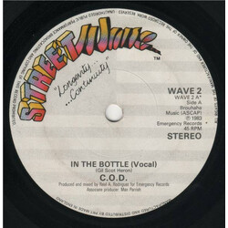 C.O.D. In The Bottle Vinyl 7" USED