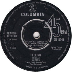 Gidian / Chris Lamb / The Universals (2) Feeling Vinyl 7" USED